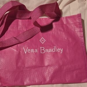 Vera Bradley Fuchsia Reusuable Tote Bag
